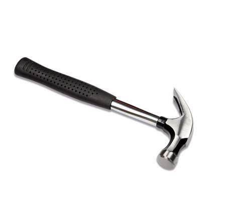 Claw Hammer with Rubber Handle