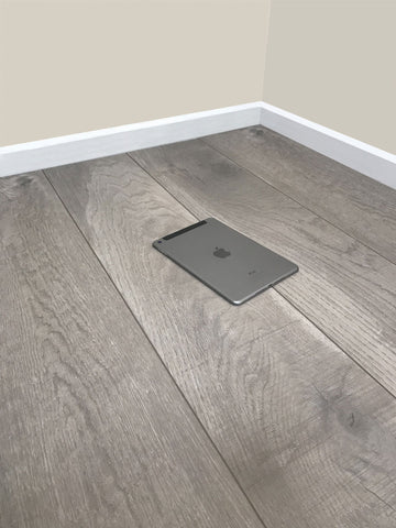 8mm Laminate Flooring - Stone Oak Effect - V Groove - AC4 Rated - Click System