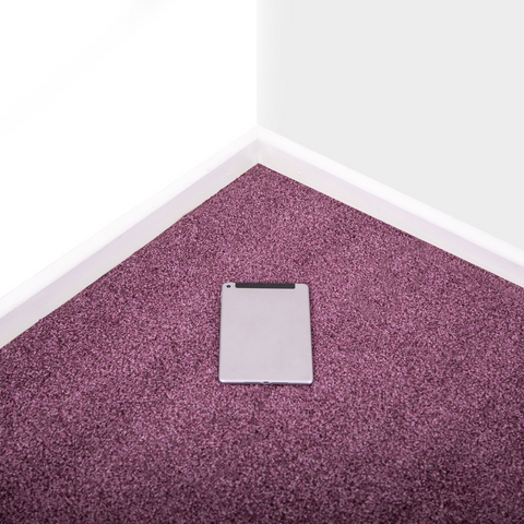 Purple Blackberry Shade Soft Twist Carpet