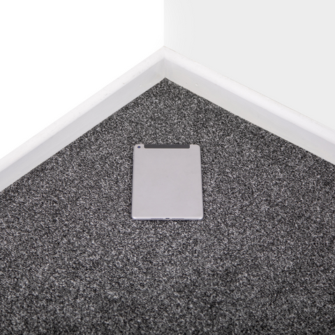 Grey Raincloud Shade Twist Pile Carpet