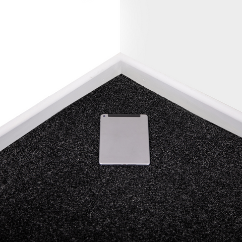 Black Soot Shade Twist Pile Carpet