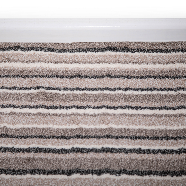 Stripy Seaside Rock Shade Saxony Carpet 