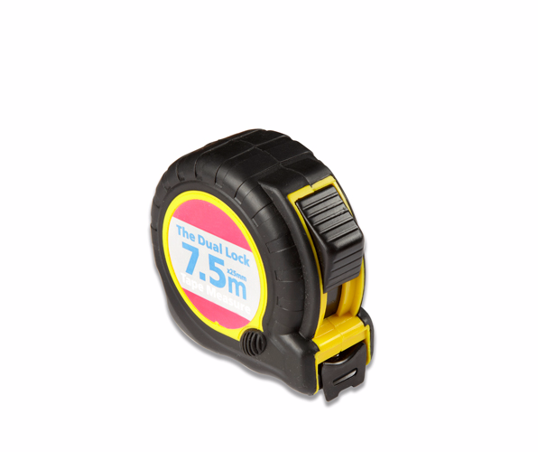 Frontside of Stikatak 7.5m heavy duty measuring tape